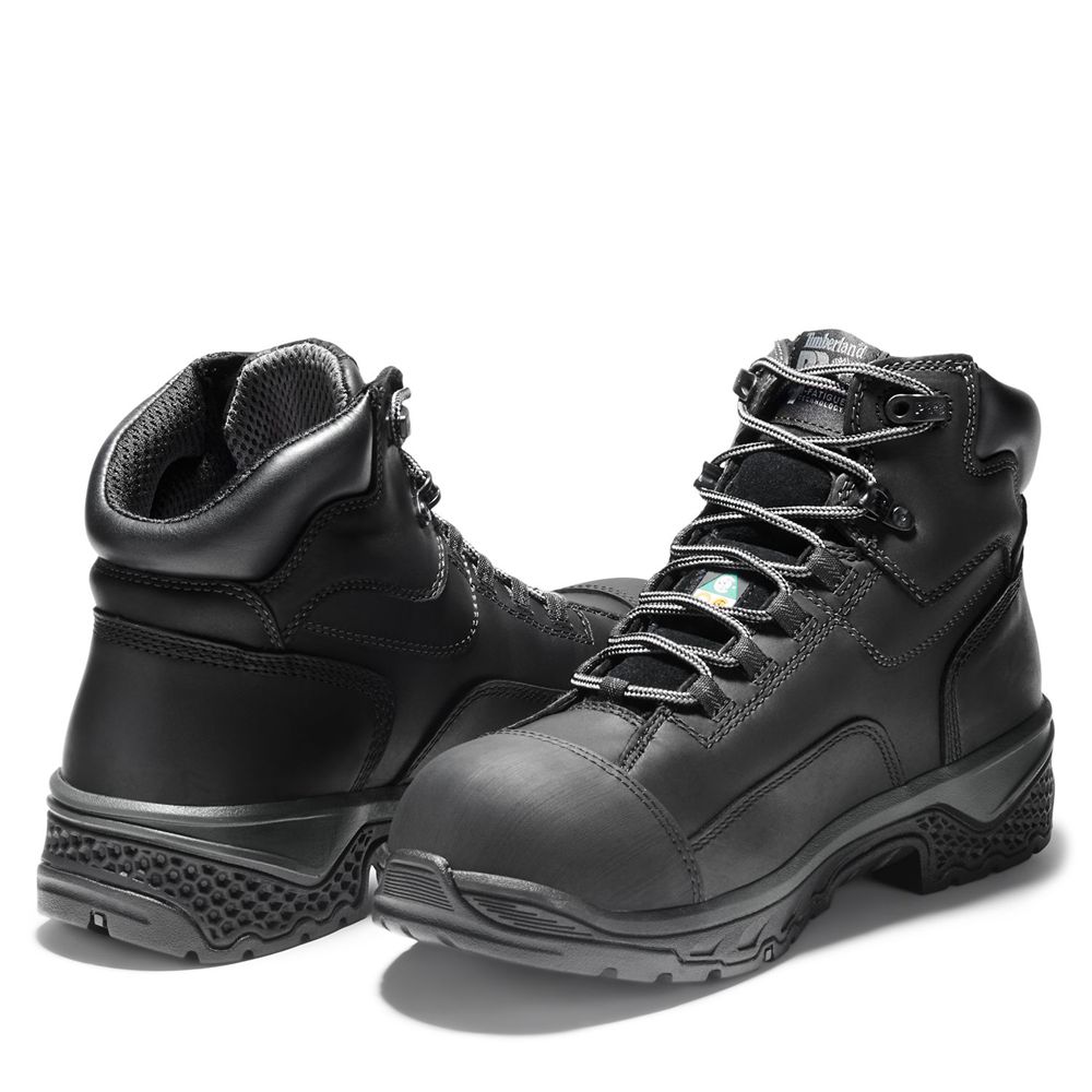 Bocanci De Muncă Timberland Barbati Negrii - Pro® Bosshog 6\" Comp Toe - Romania - NFIMDG239